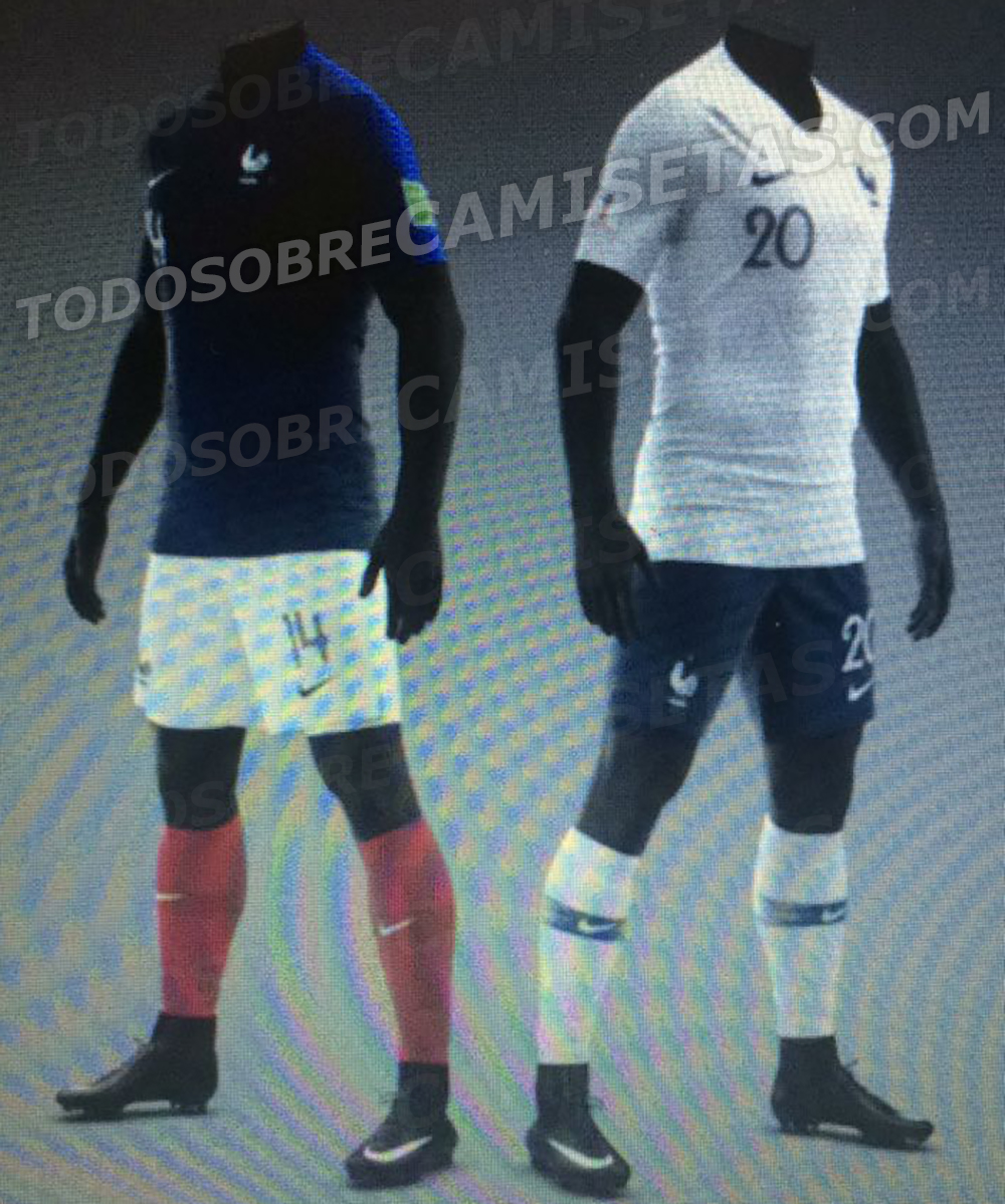 France 2018 World Cup Kits LEAKED