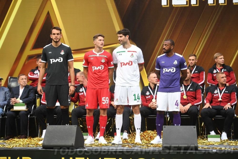 FC Lokomotiv Moscow Under Armour Kits 2018-19