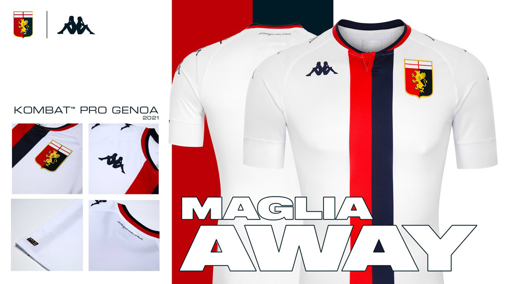 Genoa CFC 2020-21 Kappa Away Kit