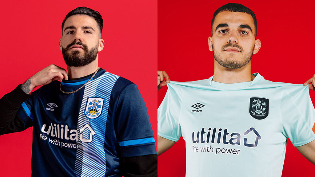 Huddersfield Town 2021-22 Umbro Away and Third Kits