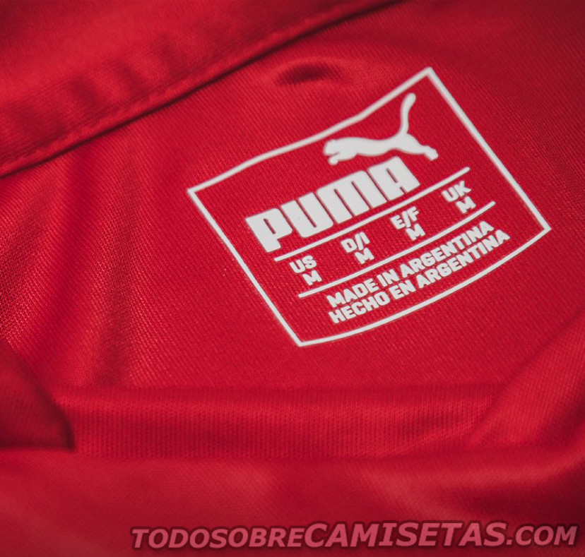 Camiseta PUMA Todo Rojo de Independiente Recopa 2018
