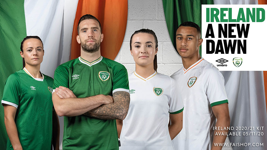 Ireland 2020-21 Umbro Kits