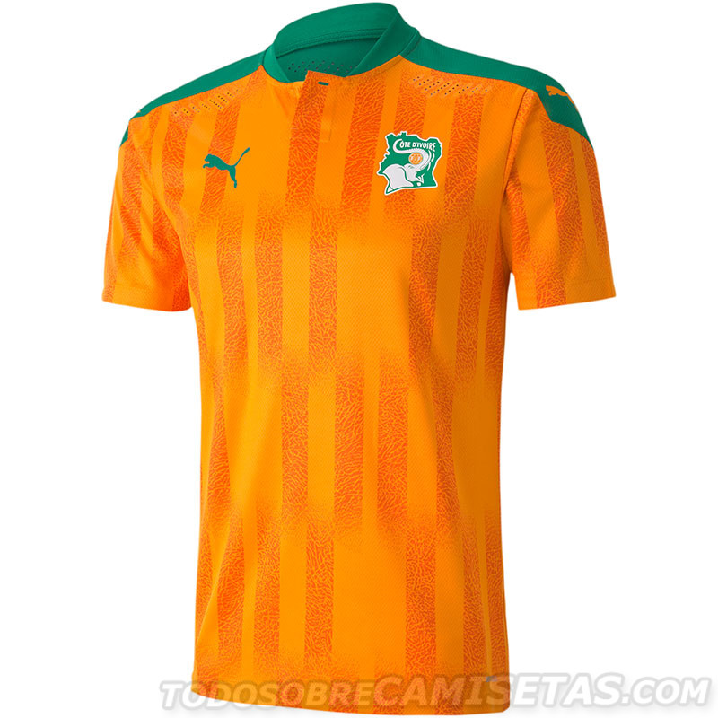 Camisetas selecciones PUMA África 2020-21 - Costa de Marfil