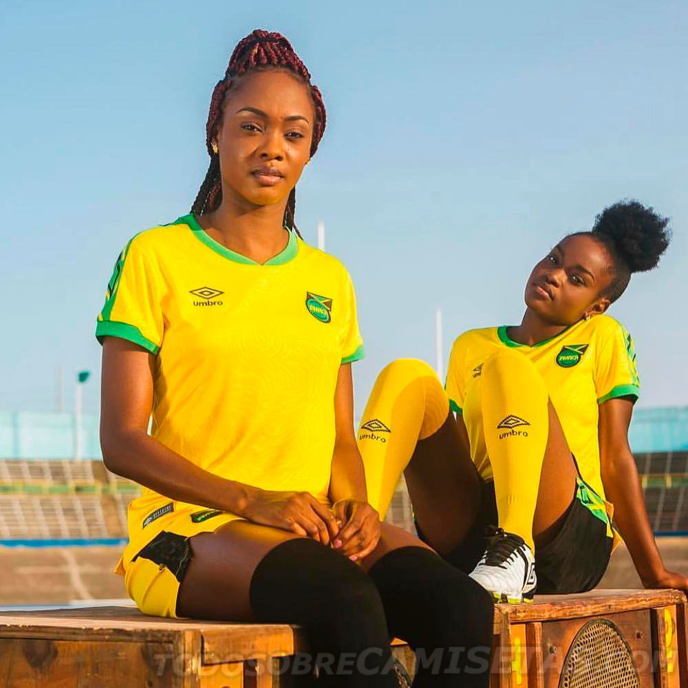 Camisetas del Mundial Femenino Francia 2019 - Jamaica 2019 Women's World Cup