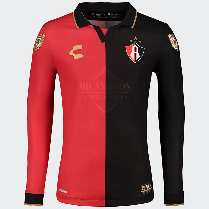 Camiseta Charly Fútbol de Atlas Bicampeón 2022