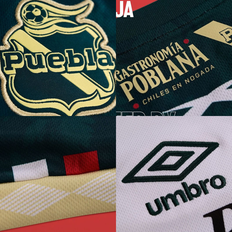 Jersey de Visita Umbro de Puebla 2021-22