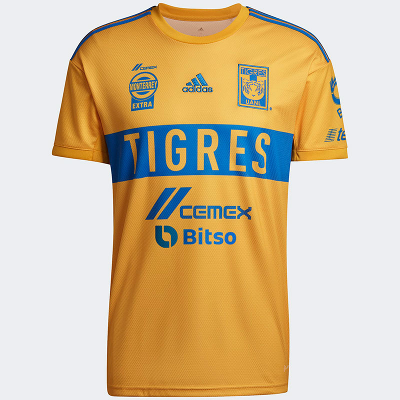 Jerseys adidas de Tigres UANL 2022-23
