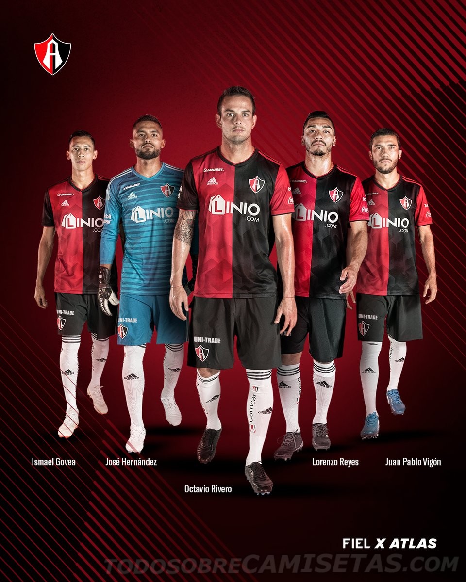 Jerseys adidas de Atlas FC 2018-19