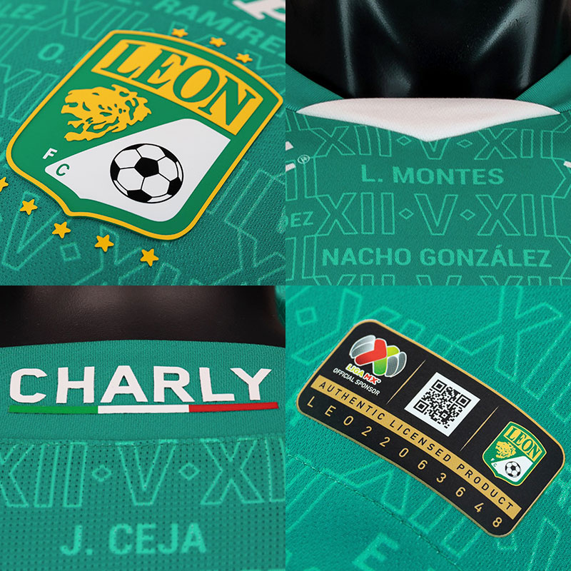 Jerseys Charly Fútbol de Club León 2022-23