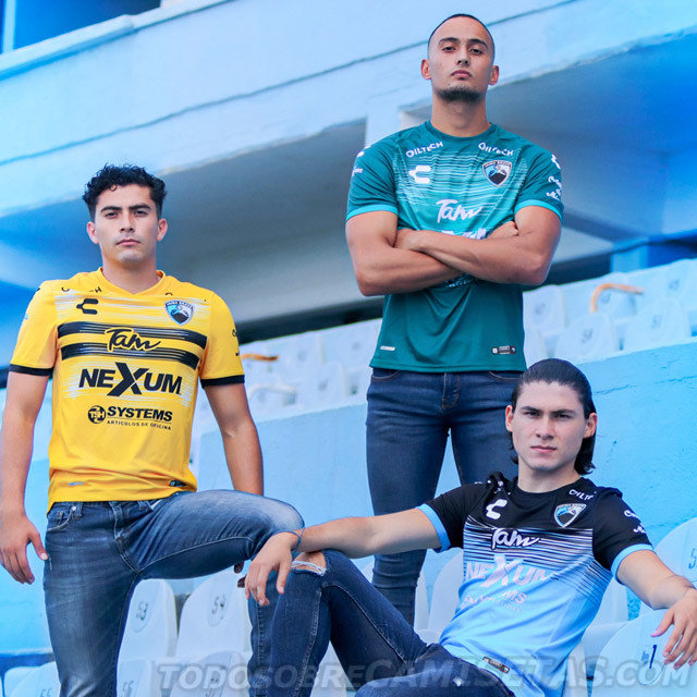 Jerseys Charly Fútbol de Tampico Madero 2020-21