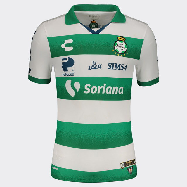 Jerseys Charly Fútbol de Santos Laguna 2021-22