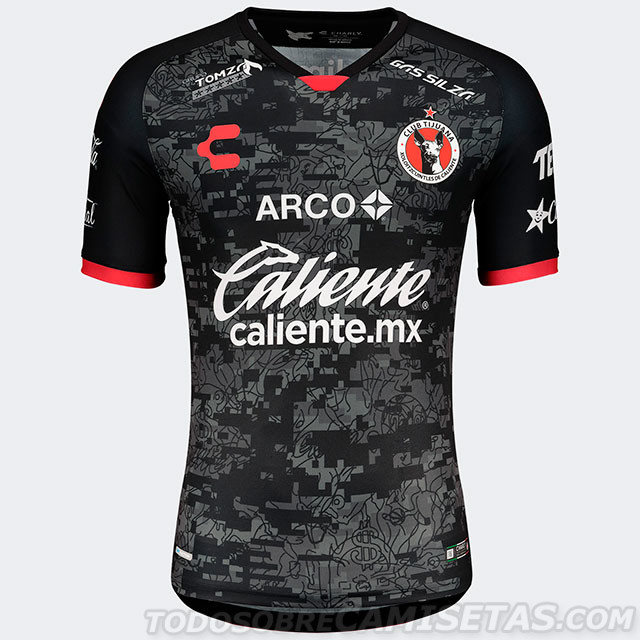 Jerseys Charly Fútbol de Xolos de Tijuana 2020-21