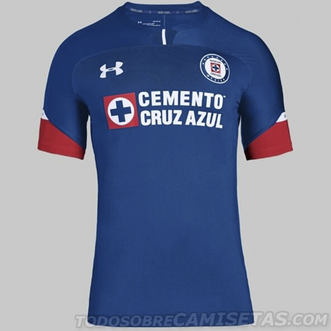 Jerseys Under Armour de Cruz Azul Apertura 2018