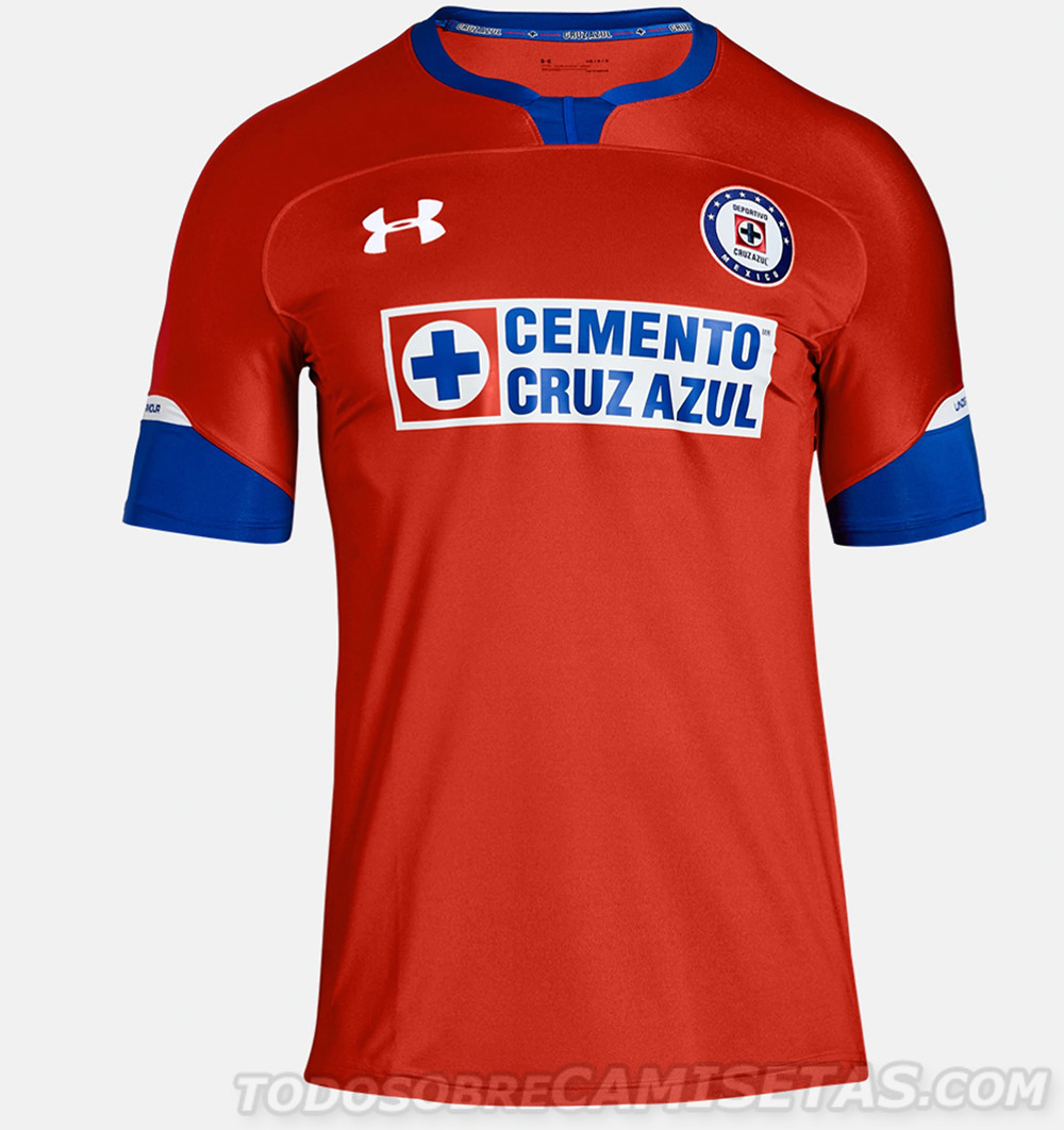 Jerseys Under Armour de Cruz Azul Apertura 2018