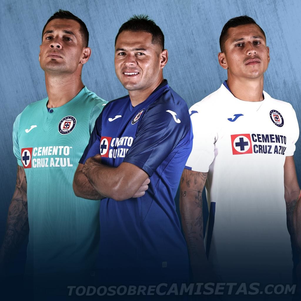 Jerseys Joma de Cruz Azul 2019-20