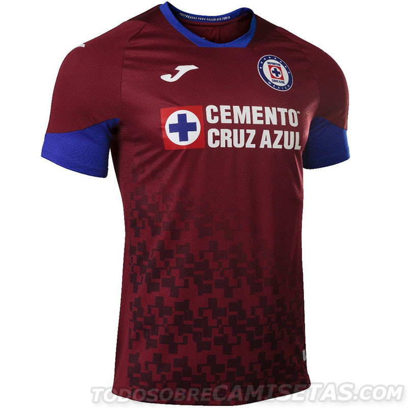 Jerseys Joma de Cruz Azul 2020-21