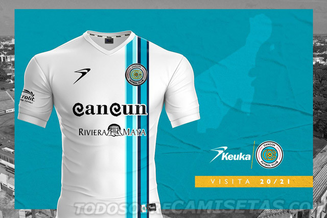 Jerseys Keuka de Cancún FC 2020-21