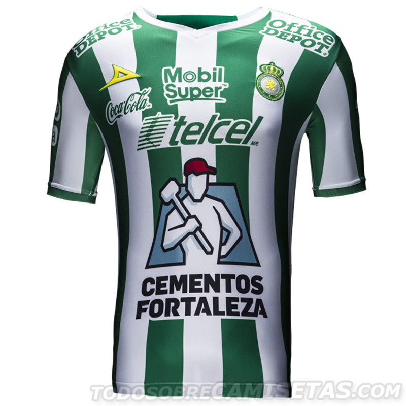 Jerseys de la Liga MX 2018-19 Club Leon