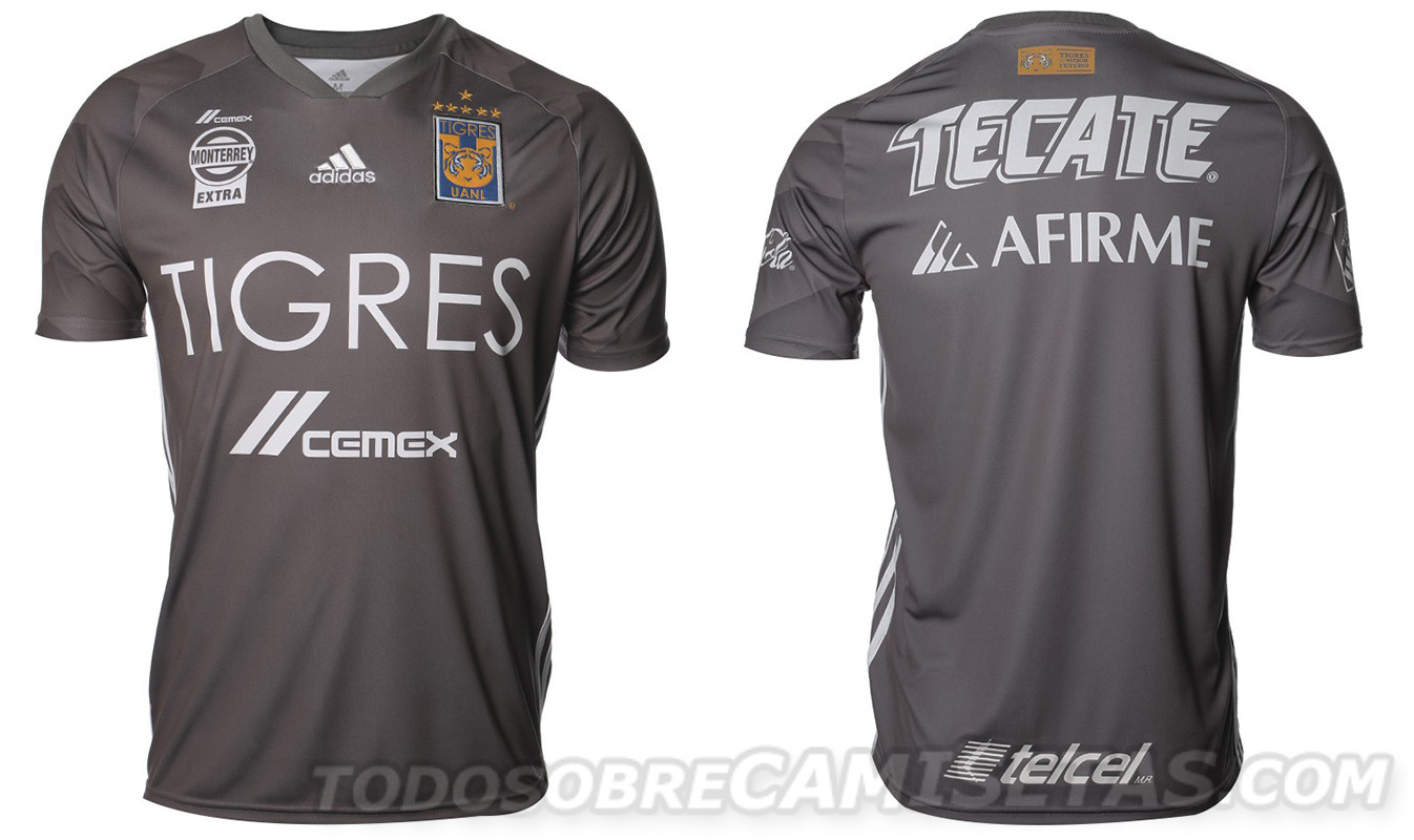 Jerseys de la Liga MX 2018-19 Tigres UANL
