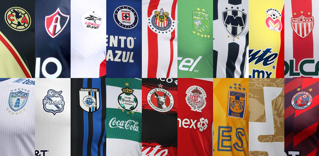 Jerseys de la Liga MX 2018-19