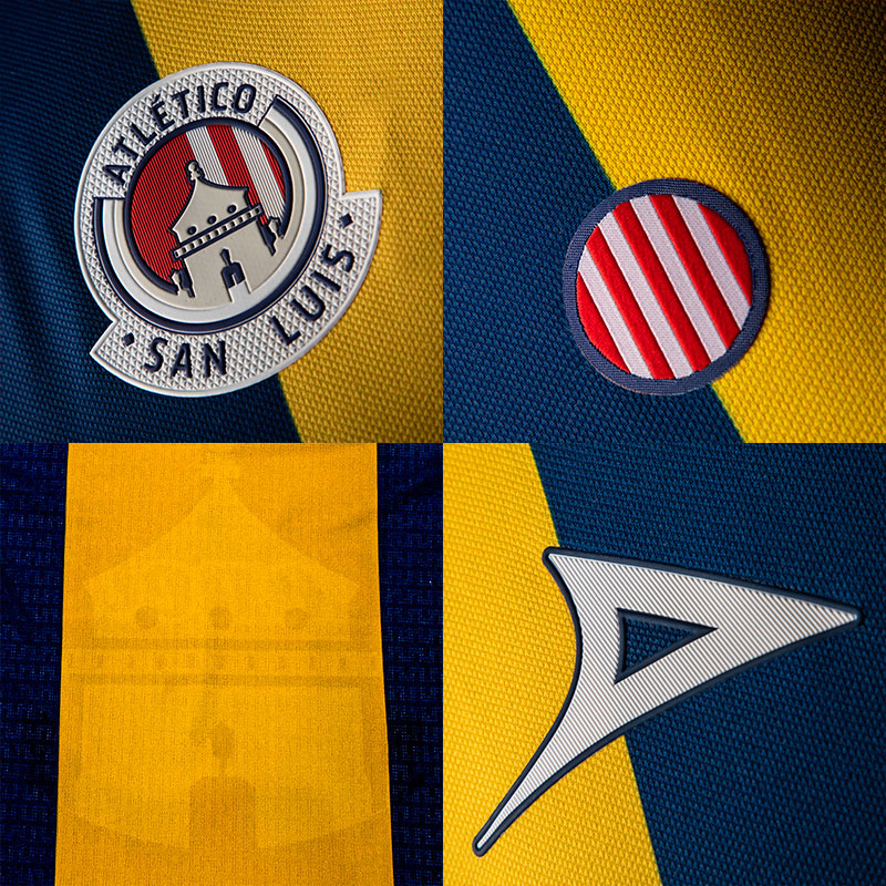 Jerseys Pirma de Atlético de San Luis 2021-22