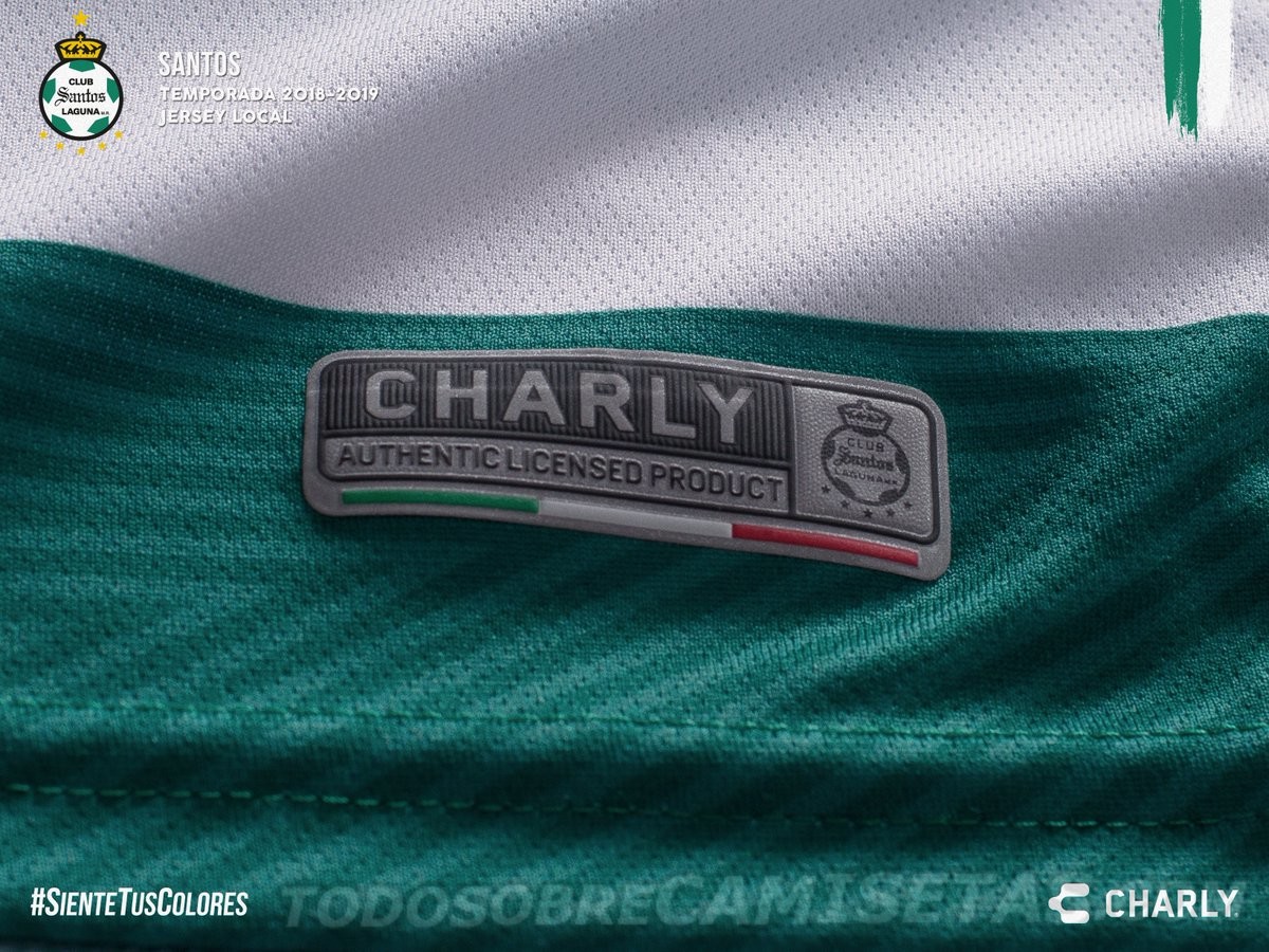 Jerseys Charly Futbol de Santos Laguna 2018-19