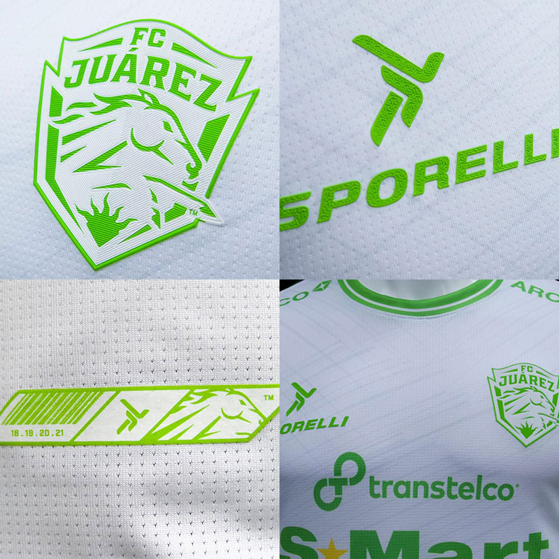 Jerseys Sporelli de FC Juárez 2021-22