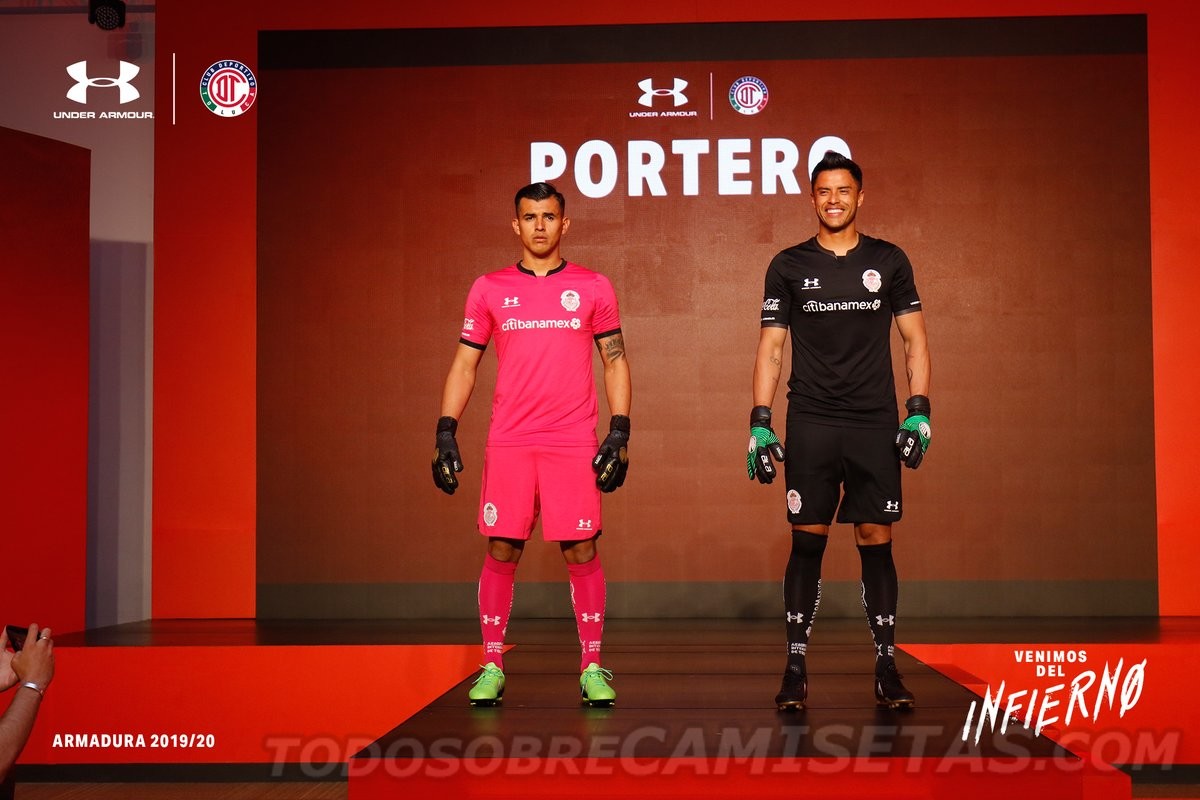Jerseys Under Armour de Toluca FC 2019-20