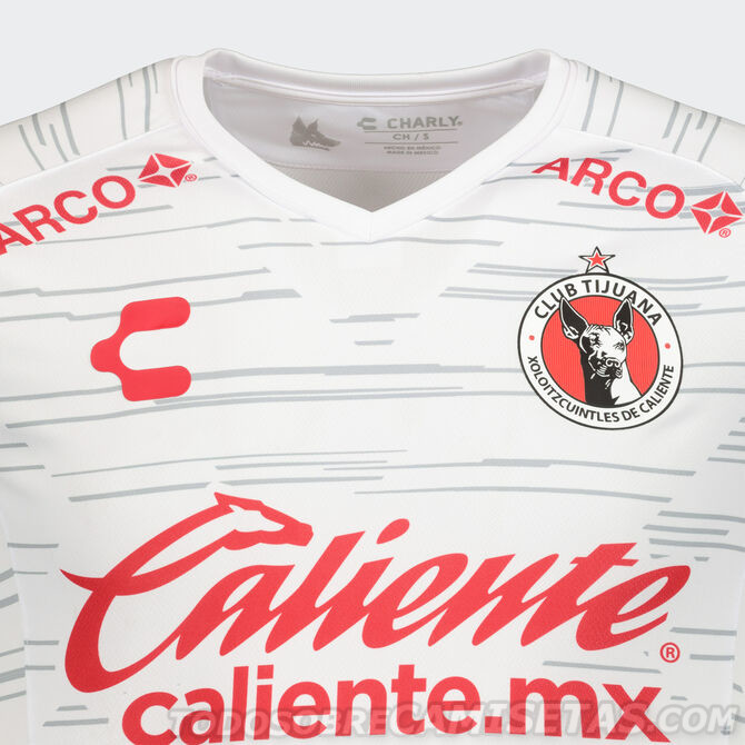 Jerseys Charly Fútbol de Xolos de Tijuana 2019-20