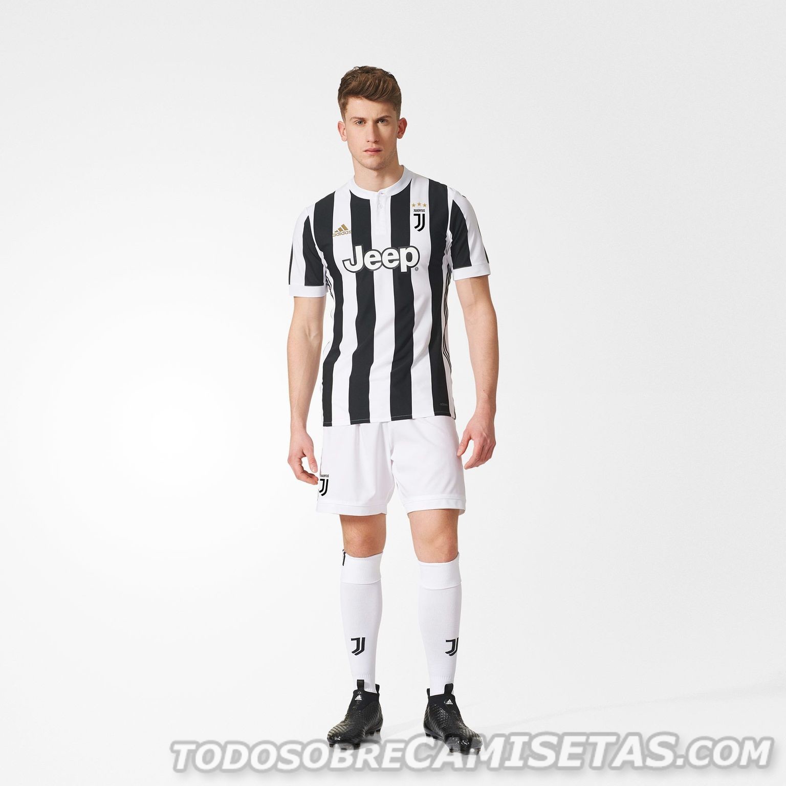 Juventus FC 2017-18 adidas home kit