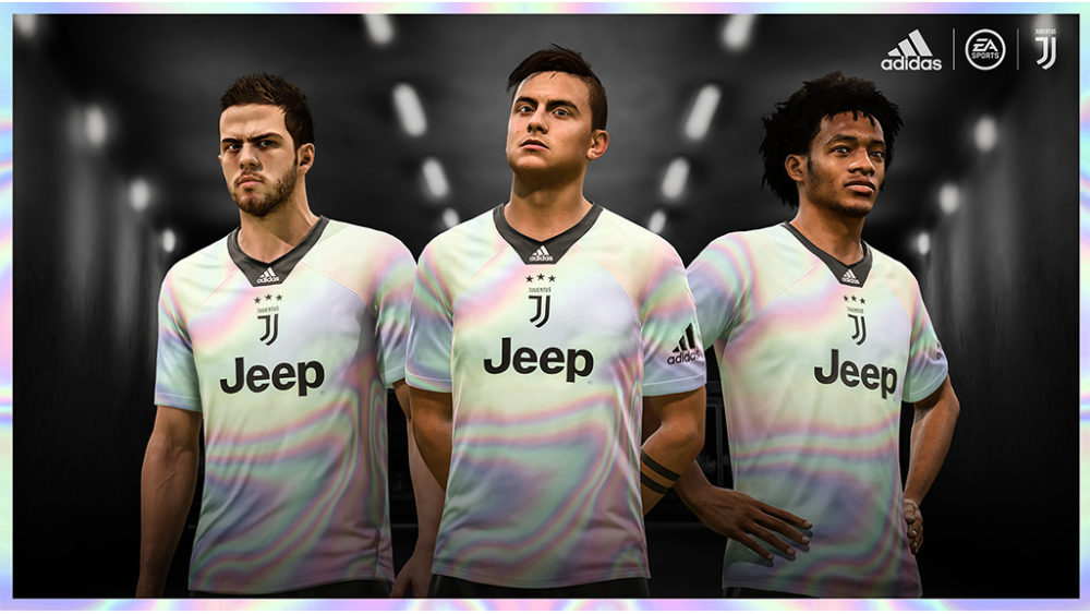 Juventus FIFA 19 adidas Digital Kit