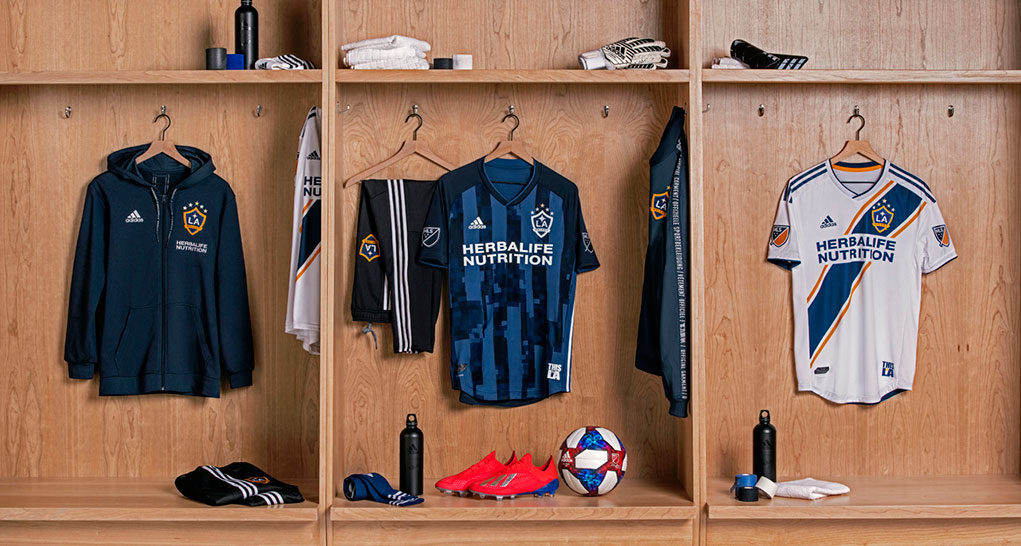 LA Galaxy 2019 adidas Away Kit