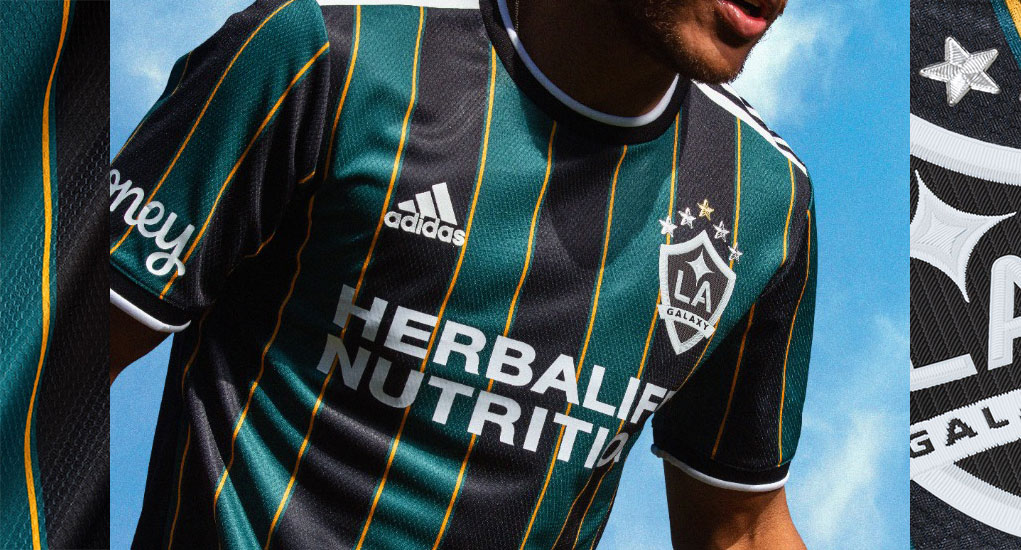 LA Galaxy 2021 adidas Away Kit