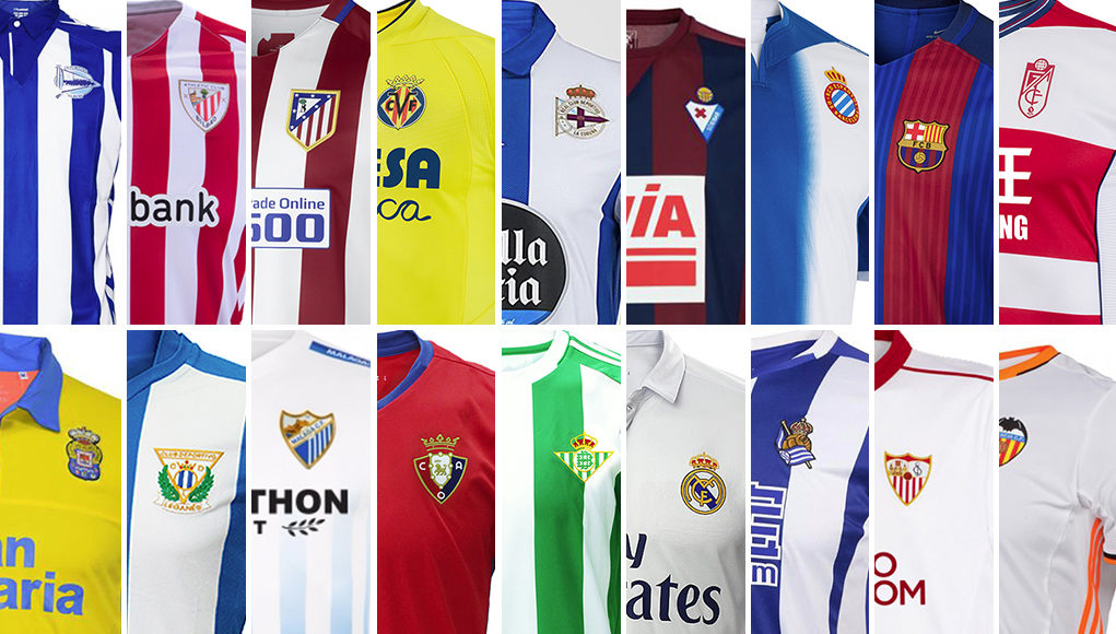 Antorchas Resplandor Santuario Camisetas de La Liga 2016-17 - Todo Sobre Camisetas