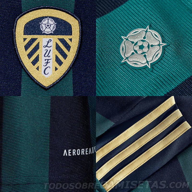 Leeds United 2020-21 adidas Away Kit
