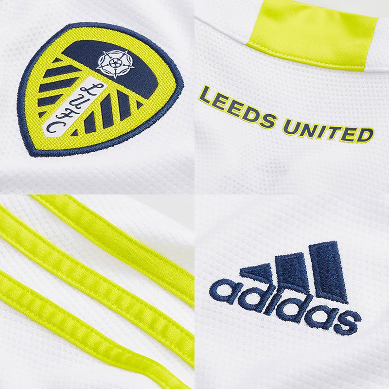 Leeds United 2021-22 adidas Home Kit