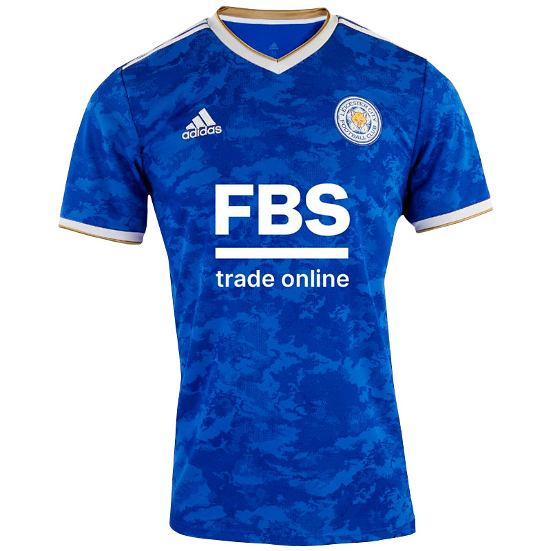 Bộ quần áo bóng đá trên sân nhà của Leicester City 2021-22