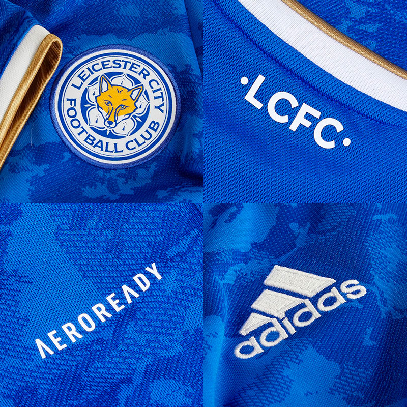 Bộ quần áo bóng đá trên sân nhà của Leicester City 2021-22