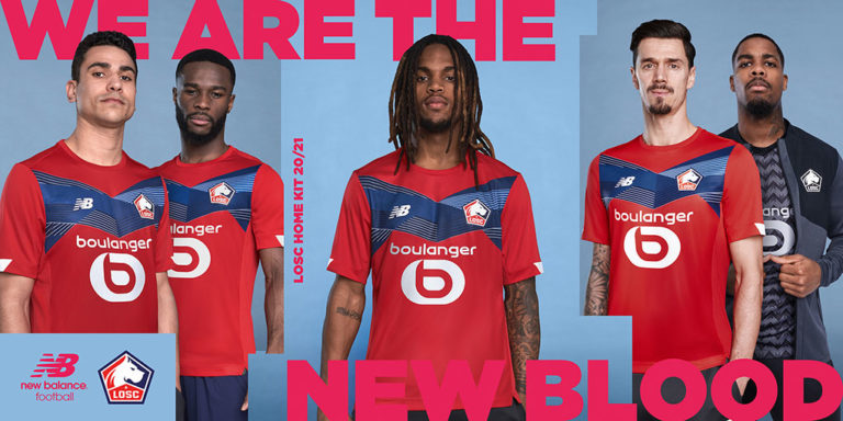 Lille OSC 2020-21 New Balance Home Kit - Todo Sobre Camisetas