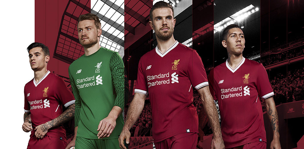 Liverpool FC 2017-18 New Balance Home Kit