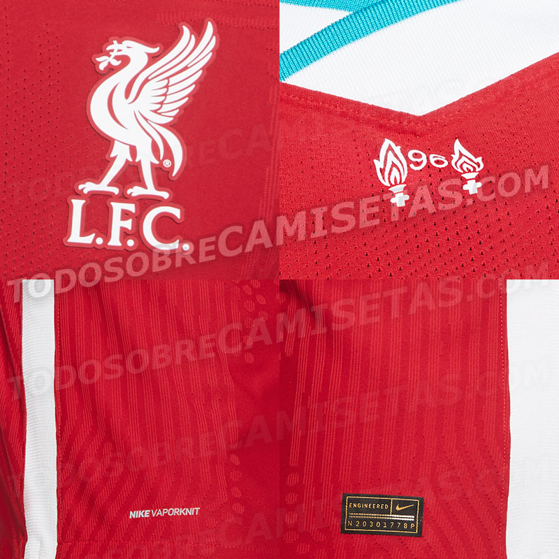 Liverpool 2020-21 Nike Home Kit LEAKED
