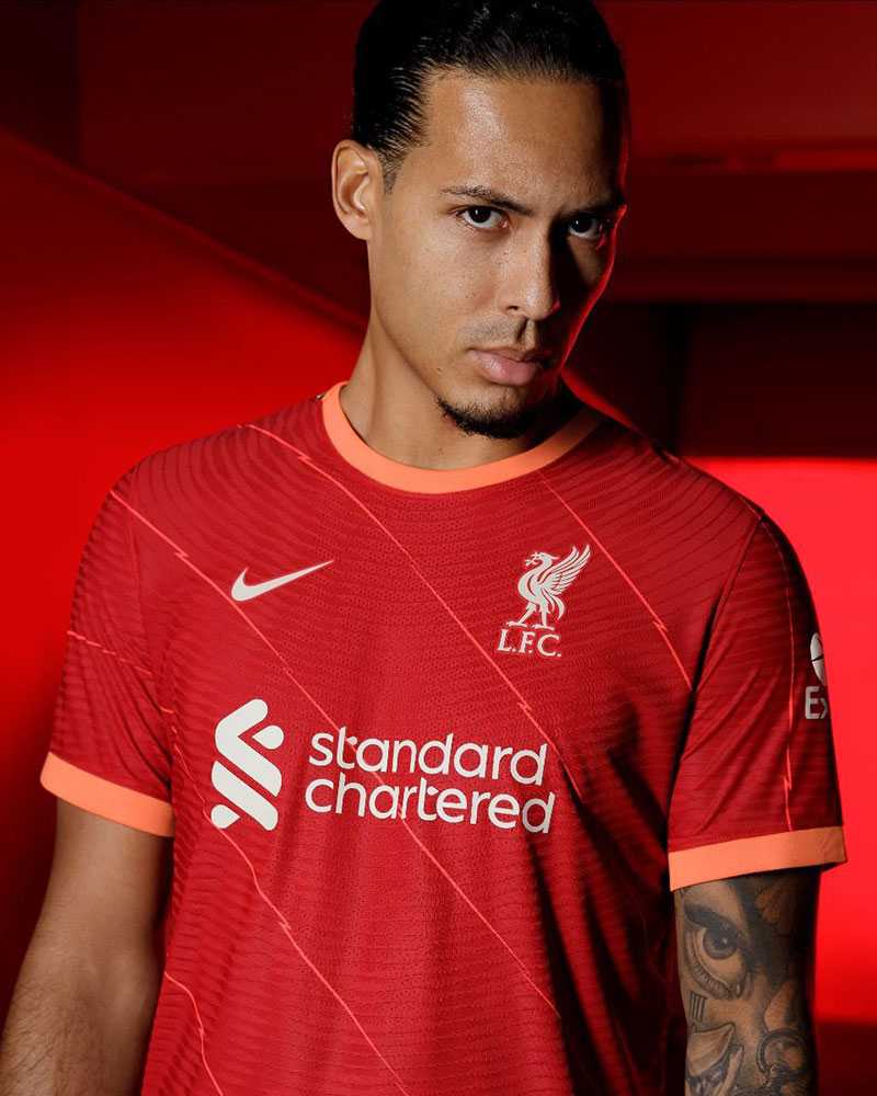destilación compañerismo Dependencia Liverpool FC 2021-22 Nike Home Kit - Todo Sobre Camisetas