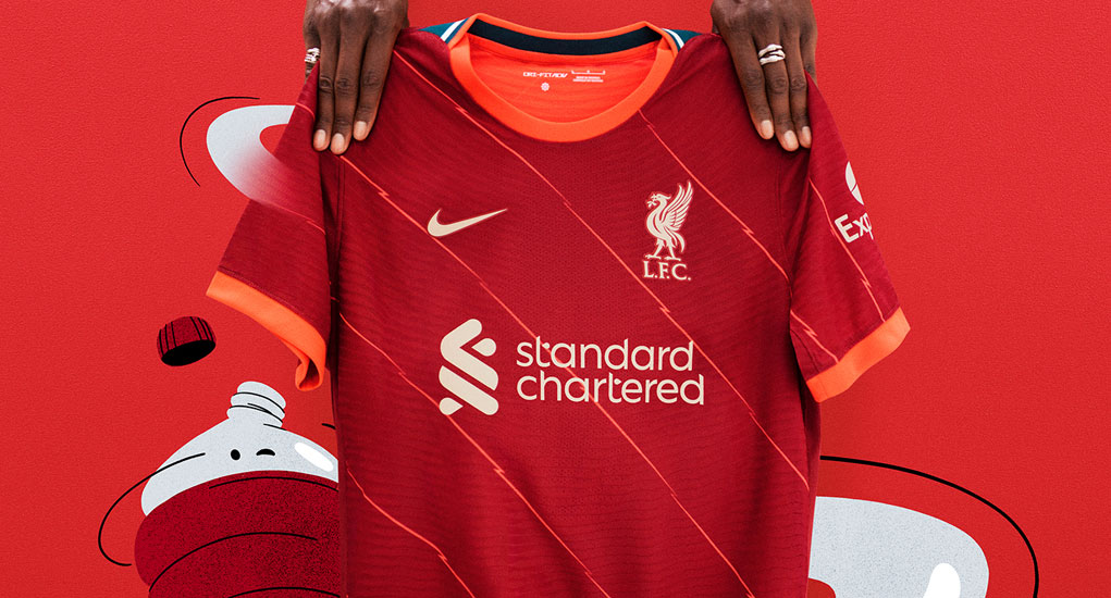 Liverpool camiseta nuevo con etiqueta temporada 2020/2021 talla M Football Jersey 