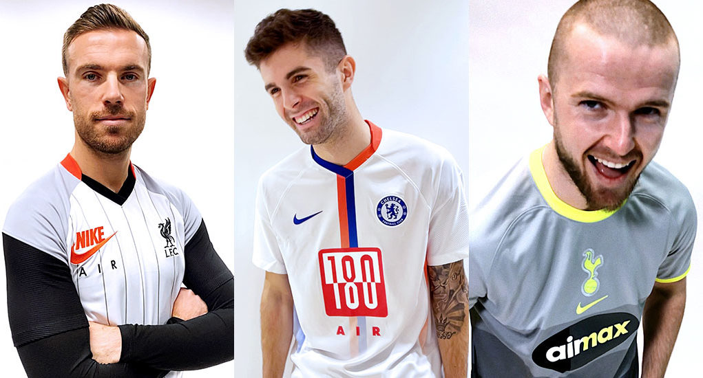 Liverpool, Chelsea, Tottenham Nike Air Max Kits
