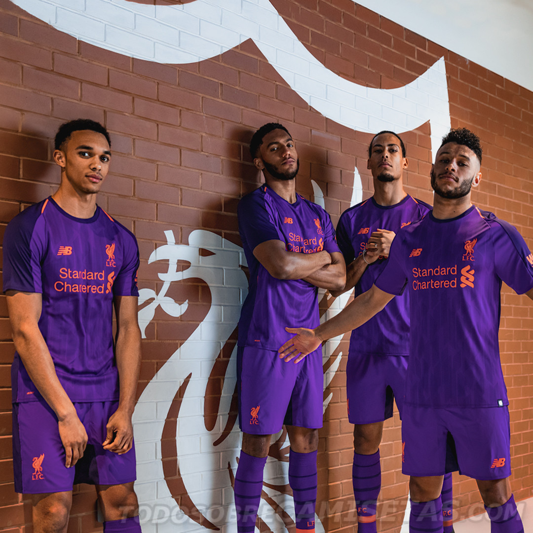 Liverpool FC 2018-19 New Balance Away Kit