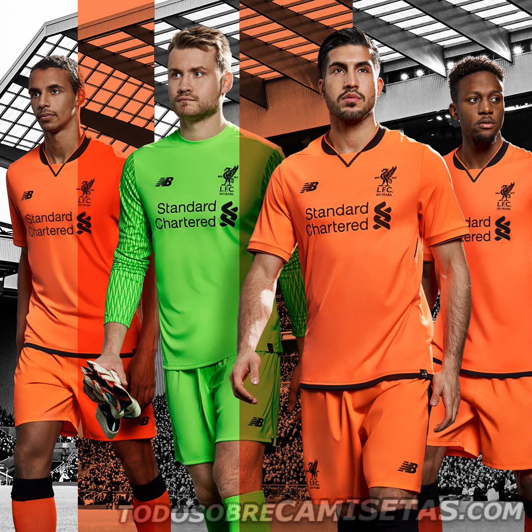 Liverpool FC 2017-18 New Balance Third Kit