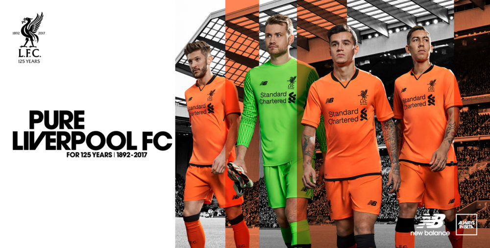 Liverpool FC 2017-18 New Balance Third Kit