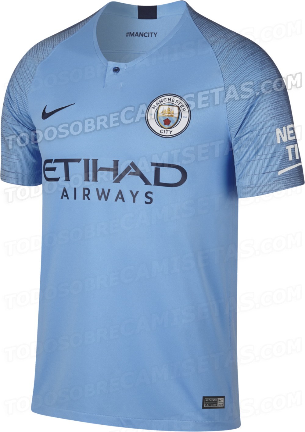 Manchester City 2018-19 Home Kit LEAKED