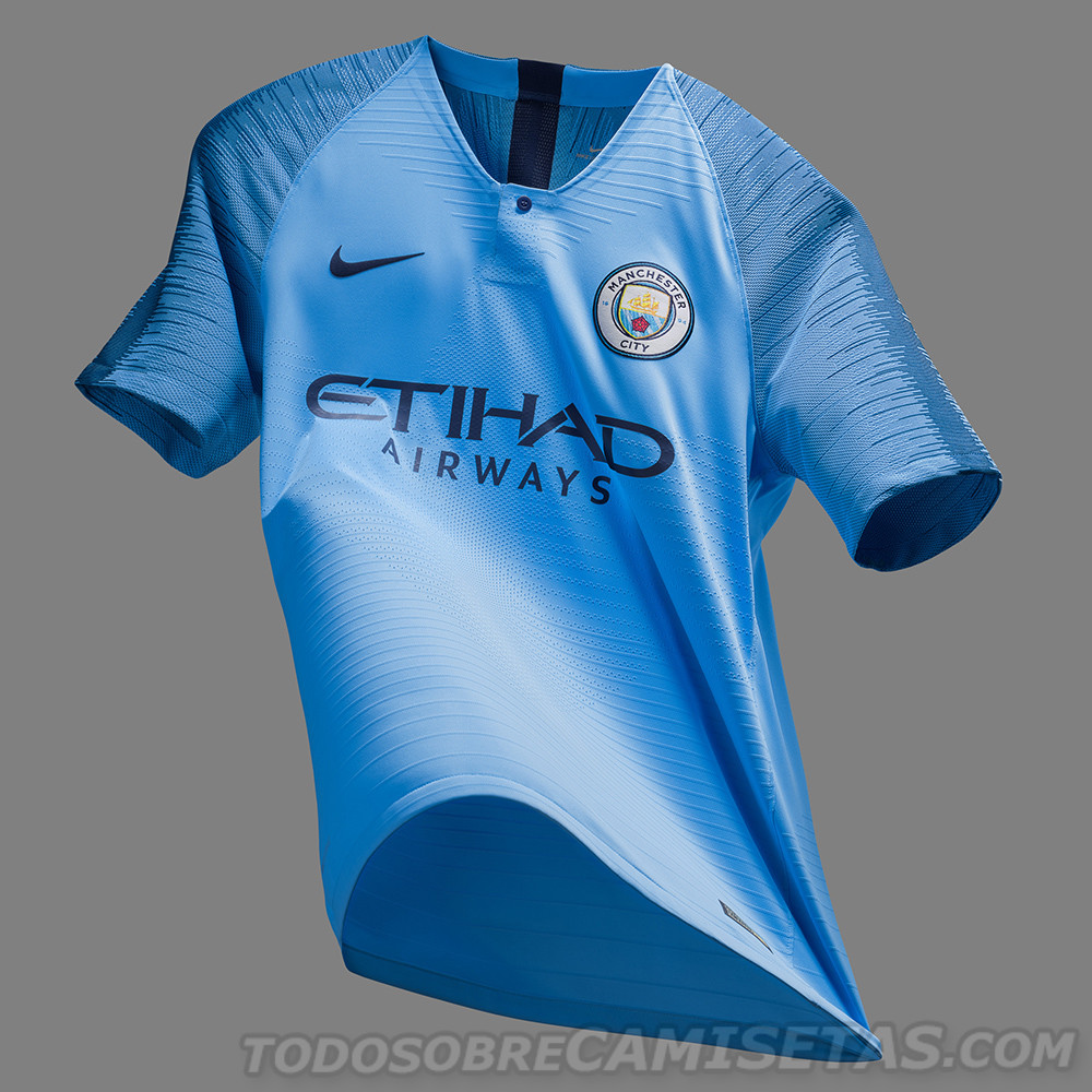entregar Hula hoop bolso Manchester City 2018-19 Nike Home Kit - Todo Sobre Camisetas