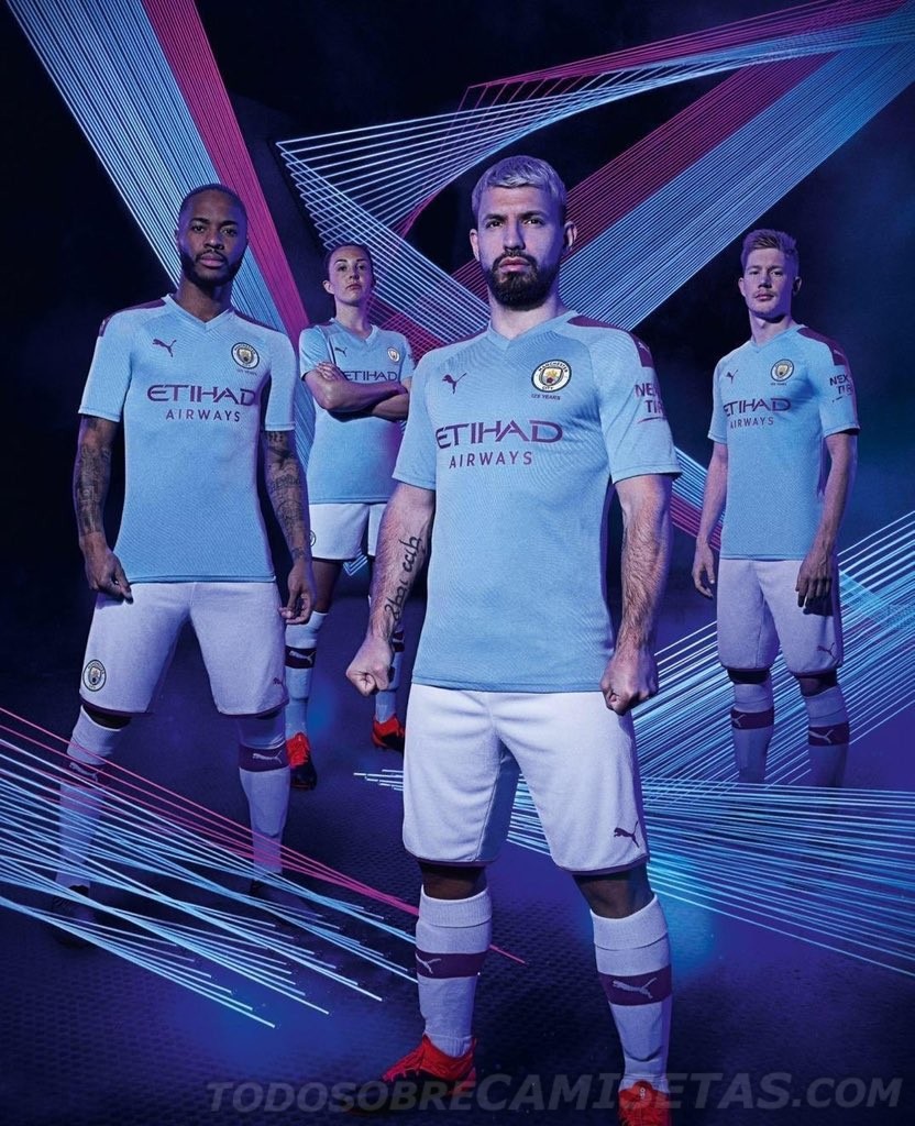Manchester City 2019-20 PUMA Kits